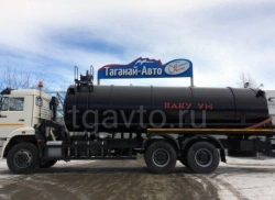 Vacuum Tank Truck Model 5675K Modification 6999K6-20 on KAMAZ 65224-53