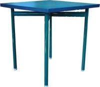 Household Metal Table with Round and Rectangular Frame