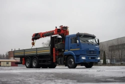 Hydraulic Loading Crane Vehicle MKMA on KAMAZ 65117 64K37N-U1