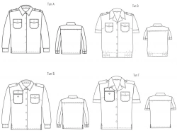 Police Uniform Blouse for Russian Internal Affairs Officers (TU 8527-149-08836809-2011)
