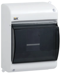 MKP42-N-04-30-12 KREPTA 3 Plastic Housing KMPn 2/4 IP30 White IEK