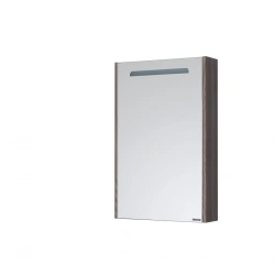 Compact Mirror Cabinet Aquaton Silva 50 in Macchiato Oak - 1A215502SIW5L1.A215.5.02S.IW5.L