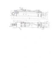 Hydraulic Cylinder for Boom Lifting (Left and Right) GC-900-1455-81-360