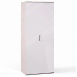 Rimini Ice FKA-01.CG/23P Modular Furniture Wardrobe with 2 Doors and Shelves