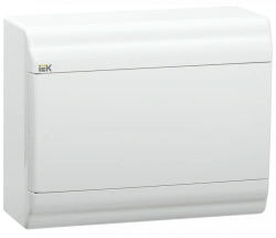 PRIME IP41 Plastic Modular Distribution Box with White Door MKP82-N-09-WD-41-20