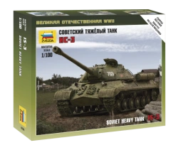 Soviet Heavy Tank IS-3 Model Kit for Hobbyists