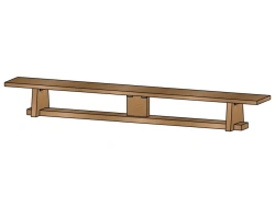 Gymnastics Bench No. 2 Model M128