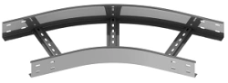 Horizontal 45-Degree Radius Angle for Self-Supporting Cable Tray LTI 000x00 U45