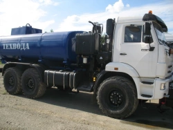 All-Season Combined Road Machine 6843K3 on KAMAZ 65115-A5 Chassis