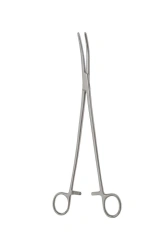 Curved Gynecological Clamp TZ-01-278-25.5, 255mm
