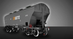 Grain Transport Hopper Car Model 19-6870
