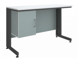 Laboratory Table with Cabinet Type 1 High 2