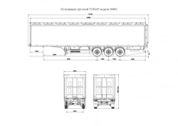Tonar 98882 Semi-Trailer for Transporting Poultry