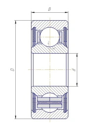 Rolling Bearing 75-180502E1C1-ETU 100/3
