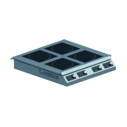 Horizontal Four-Burner Induction Stove MV PI-4
