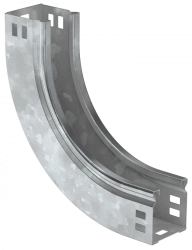 Smooth 90° Vertical Bend for Cable Trays, CPV51-0-90-050-100-HDZ