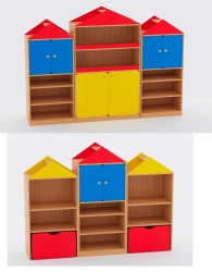 Children's Play Wall "House" 40019
