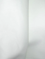 Bleached Cotton Satin Weave Fabric Moleskin 250g/m² 150cm