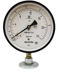 Vacuum Pressure Gauge for Non-Aggressive Liquids and Gases - Manotome MVP4-U