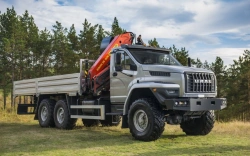 Cargo Platform with Crane Manipulator 6YN32, Model 6Y232F