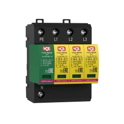 Three-Phase Surge Protection Device GSK2-400/40 3+1, Cat. No. 200 115