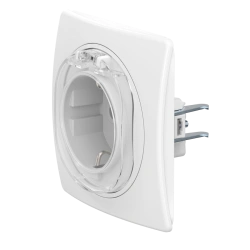 Caduceus Aling Eon Hidden Installation Socket 16A, 250V, White, E633.00