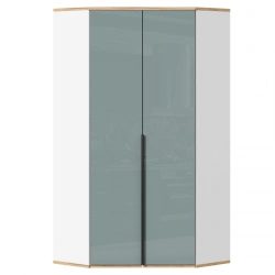 Urban LD.528060.000 Corner Cabinet 45 (White/Pink)