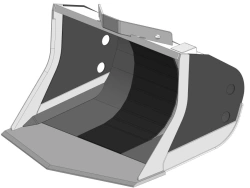 Rock Bucket PDM14-ULH-622 with 6.2m³ Capacity