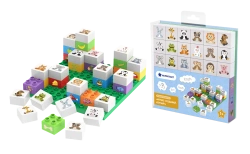 Educational Animal Building Blocks Set (37 Pieces)
