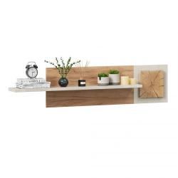 Floating Shelf Fiji LD.659030.000 (Golden Oak/White)