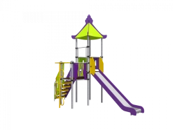 Children's Play Complex for Thematic Games and Physical Development - Romana 101.04.00