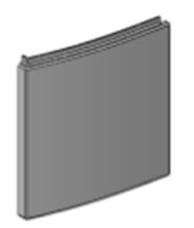 Right Side False Board S.31P-10.50.080-001 for Tram Cars