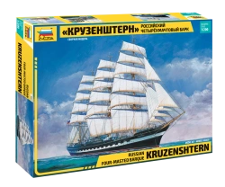 Russian Four-Masted Bark "Kruzenshtern" Model Kit