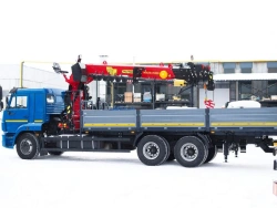 Multi-functional Truck with Hydraulic Crane MKMA on KAMAZ 65117 Chassis 64K06N-U2