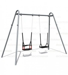 Double Swing Set with Various Seats Romana 108.18.02-02