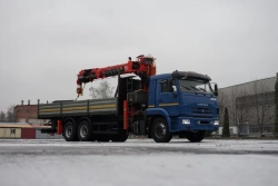 Multifuntional Truck with Hydraulic Crane MKMA on KAMAZ 65117 Base, 64K37N-U7