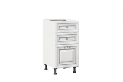 Luxurious Kitchen Cabinet with 3 Drawers, Model LD.270880.000