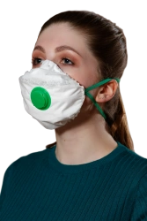 Filtering Half Mask for Aerosol Protection "Lepestok-40 SB Cl" FFP2 R D