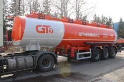 Fuel Tank Semi-Trailer PPC-3-3, Type P3, Modification 96832-0000010-03 (without pump)