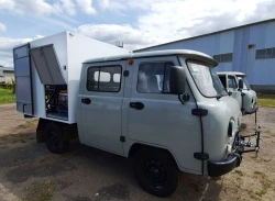 Mobile Veterinary Disinfection Unit on UAZ-390945 3917UW