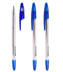 Blue Ballpoint Pen STAMM 555 with Oil-Based Ink 0.7mm