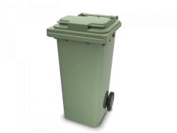 Portable 120L Waste Container with Lid Model 27.C29 (20.805.98.PE; 21.054.98.PE)