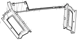 Ceiling Panel S.15М-30.10.120 for Tram Interiors