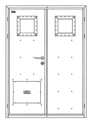 Fire-Resistant Marine Doors Type B - V0, V15 Models