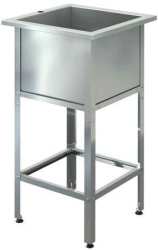 Stainless Steel Wash Basin VMS-P with Various Sizes and Depths