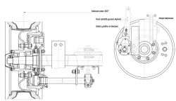 Tractor Trailer Axle 1ПТС-2.01.05.000