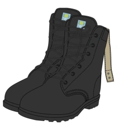 Insulated Shielding Safety Boots for Industrial Electric Field Protection EP-3 Faraday