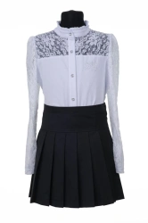 Schoolgirl Skirt for Girls and Teens, Tailored Design