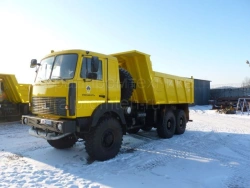 Dump Truck on MAZ Chassis for Bulk Cargo Transport, Model 69333A