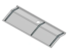 Ceiling Panel for Vehicle Interior and Exterior Cladding, Model 6282-401-5702113